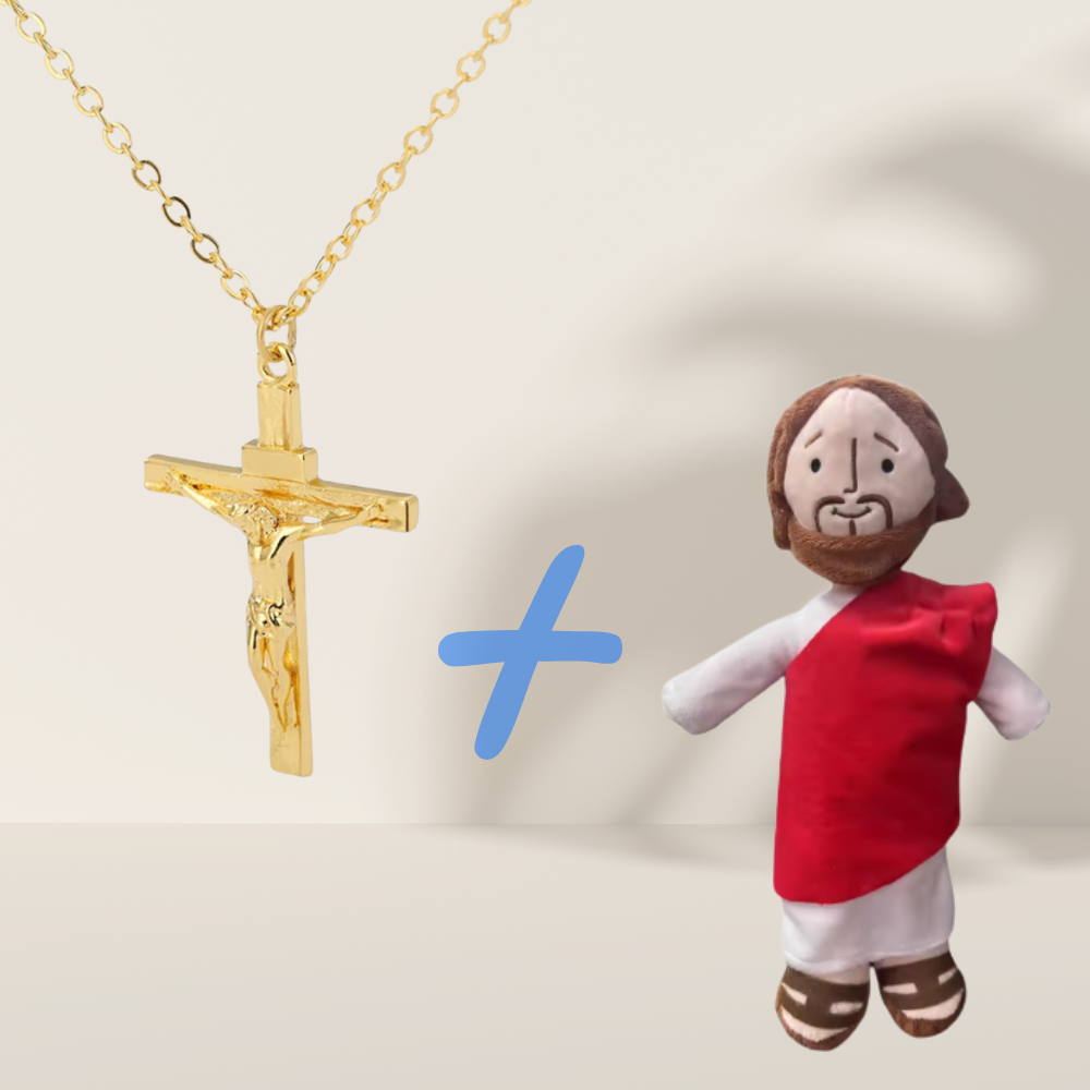 Pack avantage - Produit offert (Croix jésus + peluche jésus)