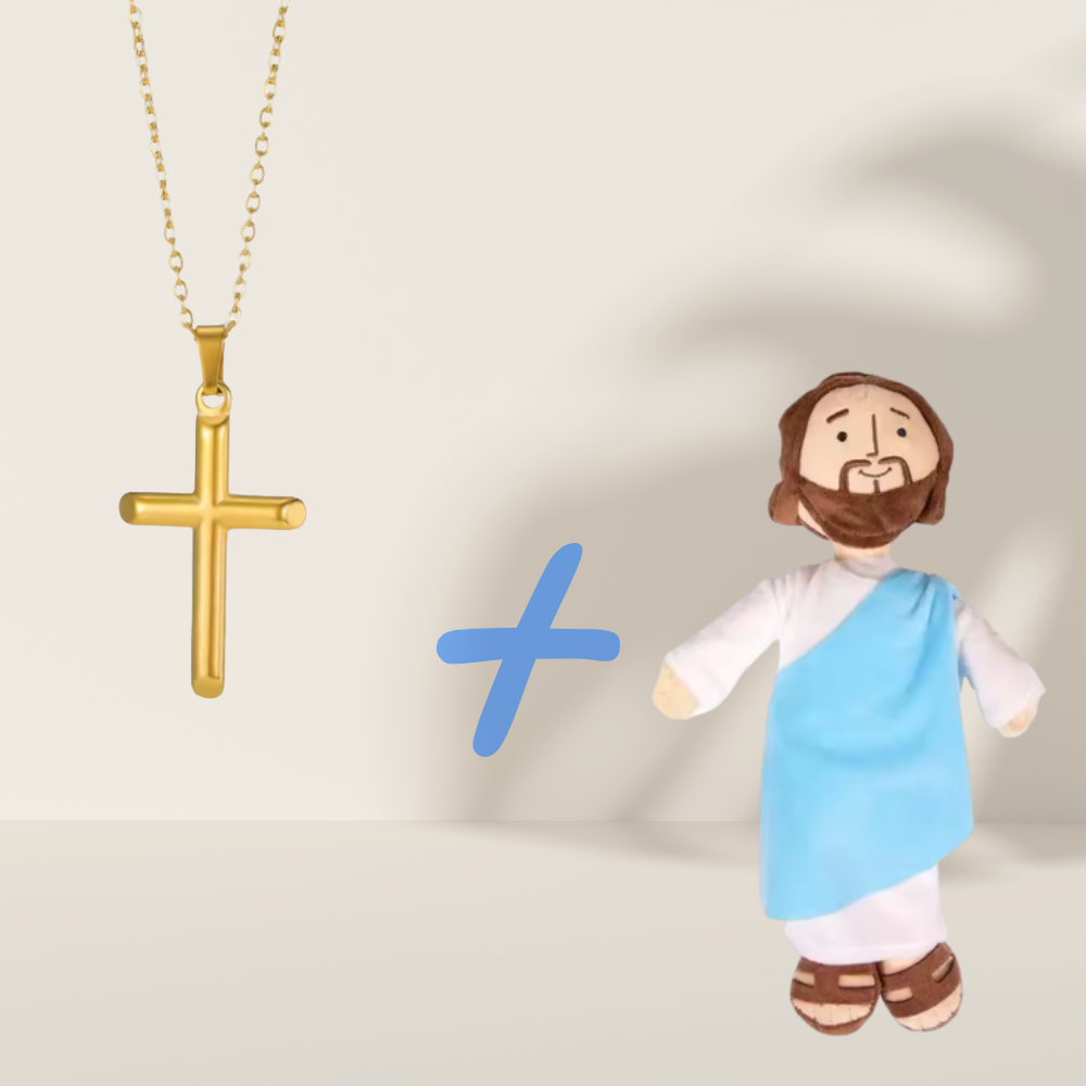 Pack avantage - Produit offert (Croix jésus + peluche jésus)