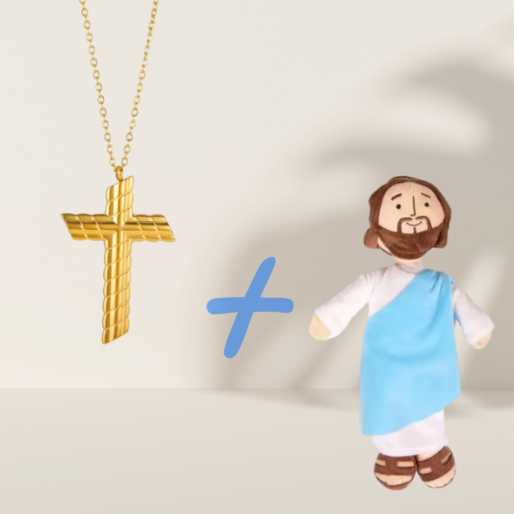 Pack avantage - Produit offert (Croix jésus + peluche jésus)