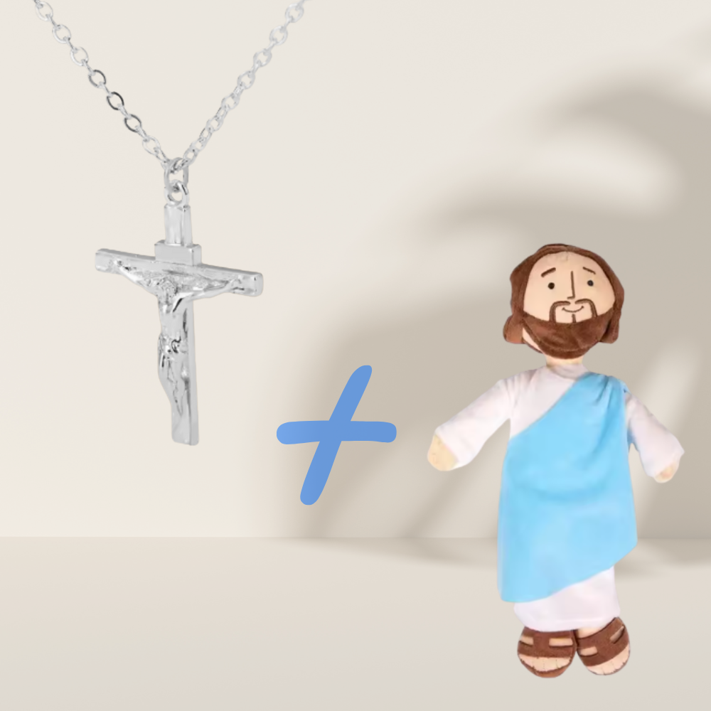 Pack avantage - Produit offert (Croix jésus + peluche jésus)