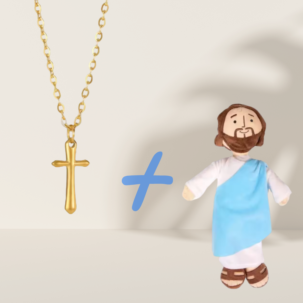 Pack avantage - Produit offert (Croix jésus + peluche jésus)