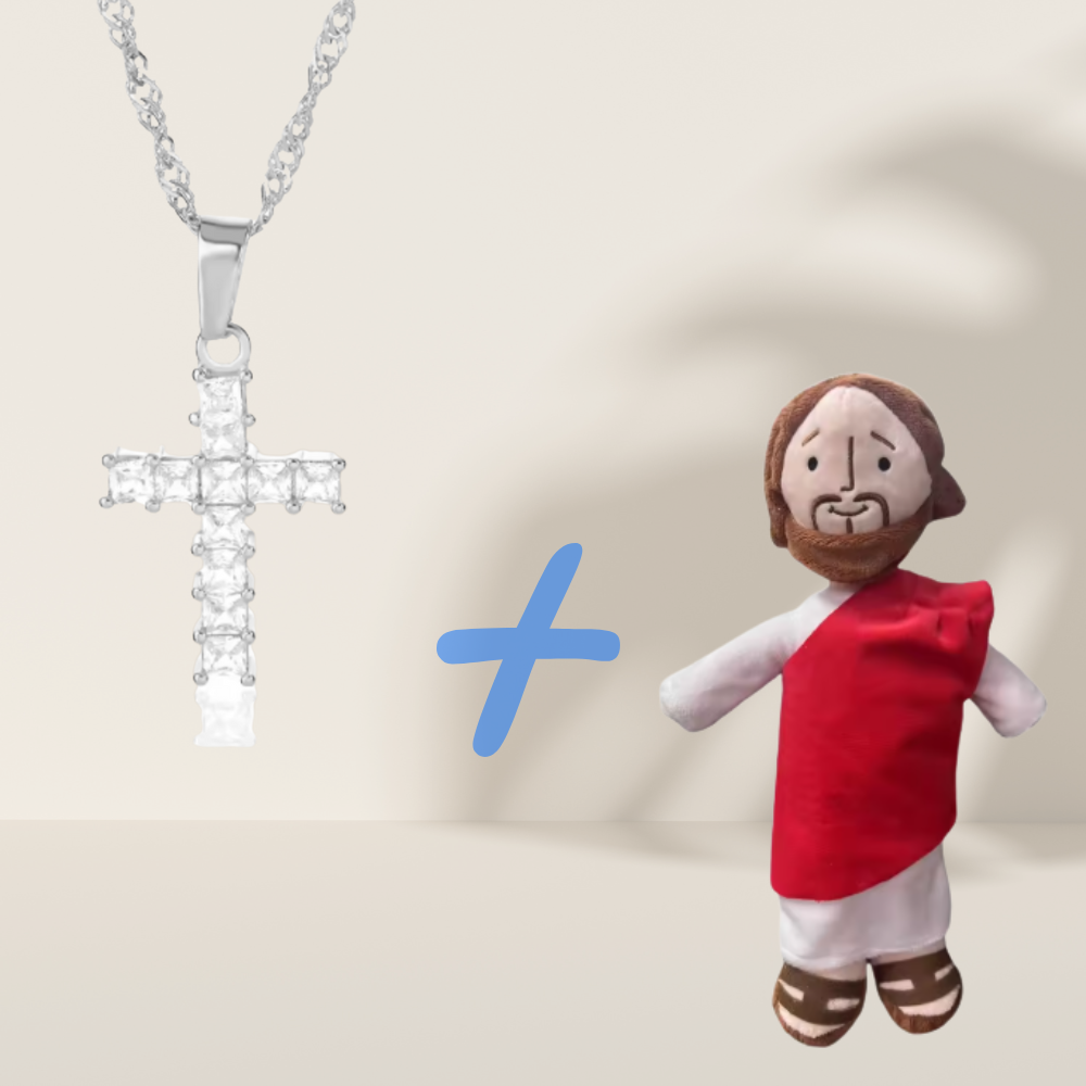 Pack avantage - Produit offert (Croix jésus + peluche jésus)
