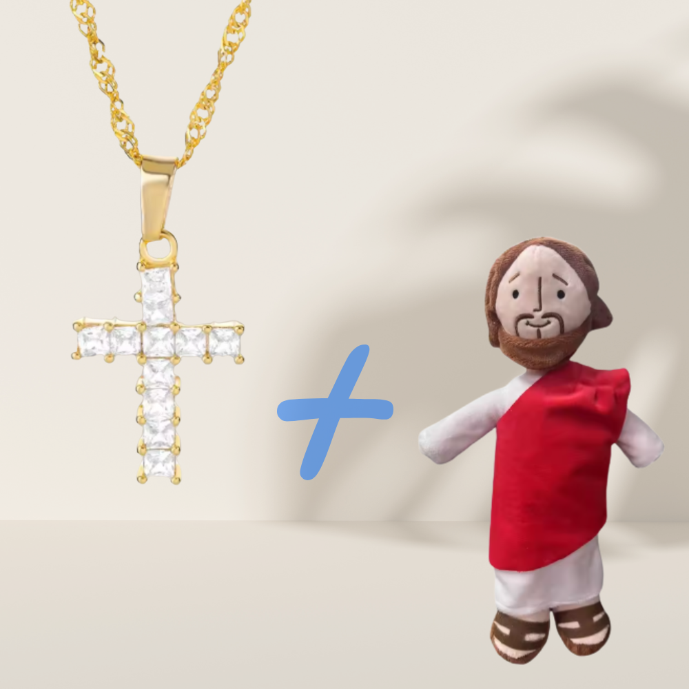 Pack avantage - Produit offert (Croix jésus + peluche jésus)
