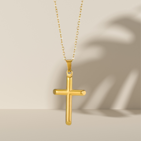 Collier croix chrétienne