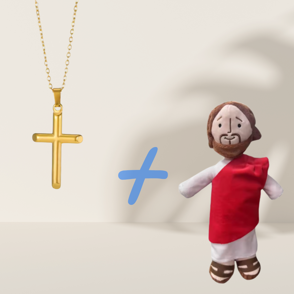 Pack avantage - Produit offert (Croix jésus + peluche jésus)