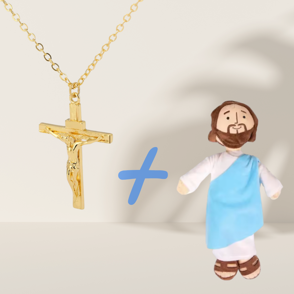 Pack avantage - Produit offert (Croix jésus + peluche jésus)