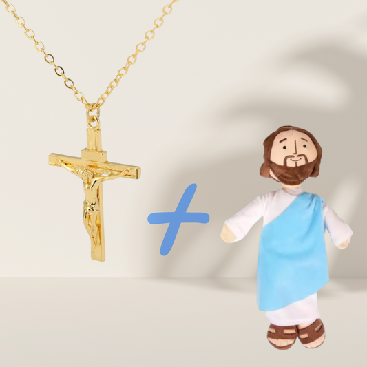 Pack avantage - Produit offert (Croix jésus + peluche jésus)