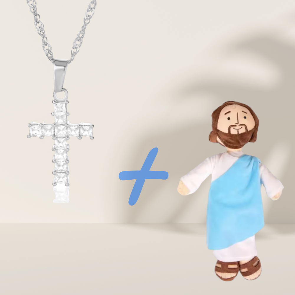 Pack avantage - Produit offert (Croix jésus + peluche jésus)